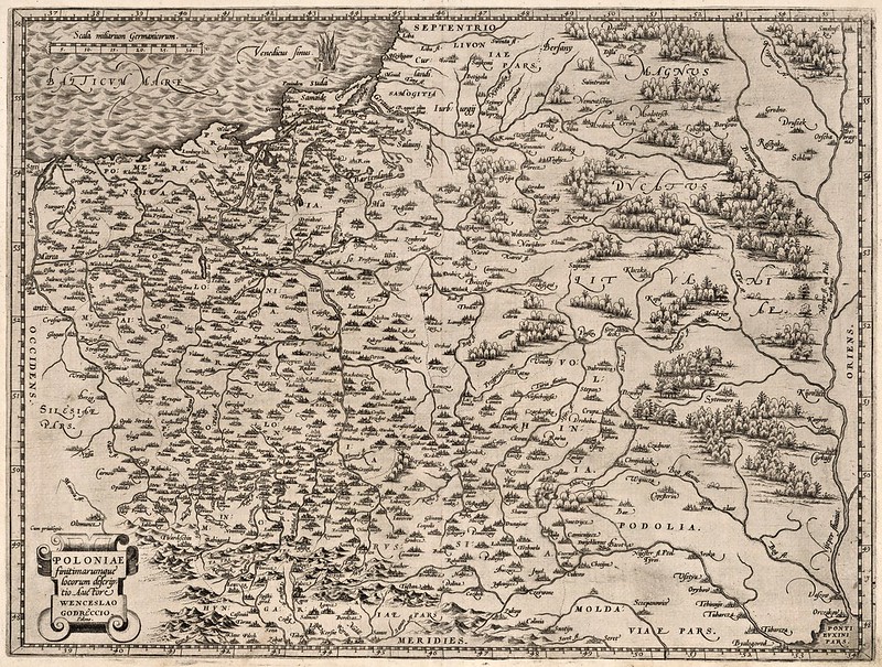 Abraham Ortelius - Poloniae (1570)