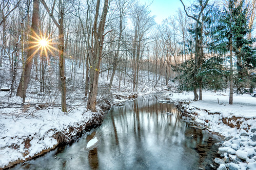 real estate landscape winter sunrise pennsylvania brogue york county