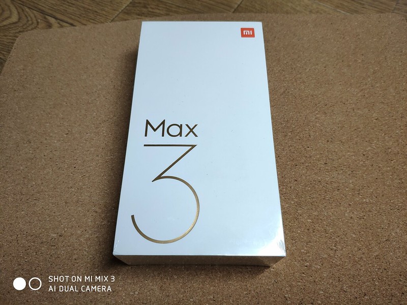 Xiaomi Mi Max 3 開封 (1)