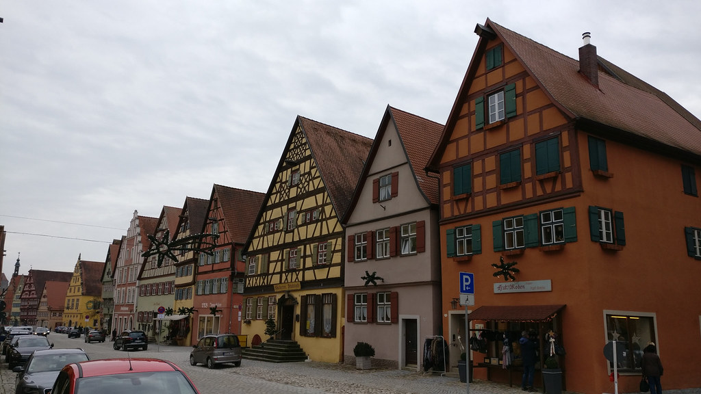 One of the nicest streets in Dinkelsbühl