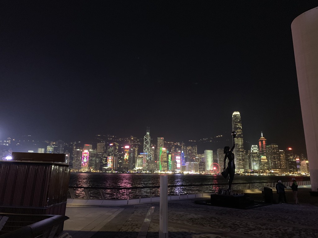 20190128香港-維多利亞港夜景 (12)