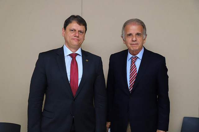 Reunião com o Ministro da Infraestrutura, Tarcísio Gomes Freitas - 22/01/2019