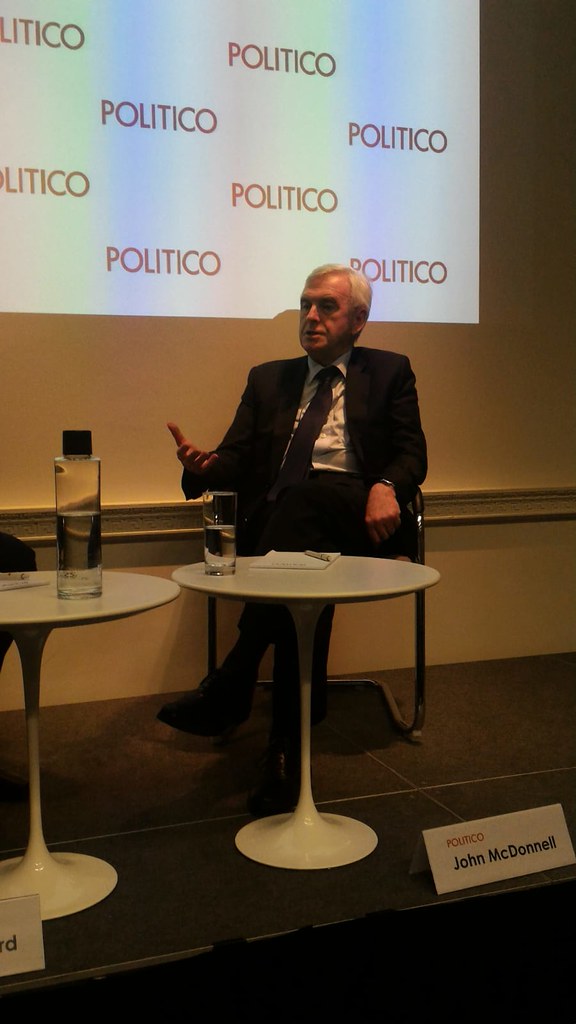 2019-02-13 | POLITICO London Playbook Live with John McDonnell, shadow chancellor of the exchequer