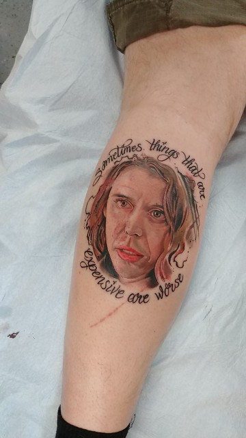 Freckle tattoo by Stephanie Nuzzolilo