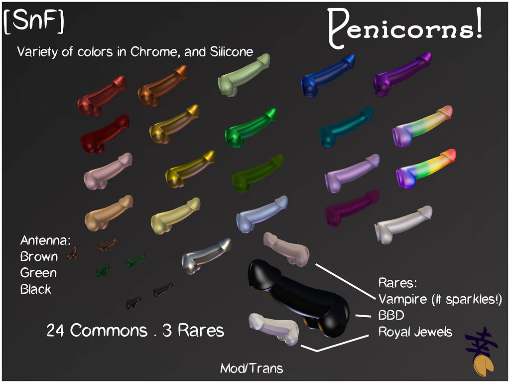 [SnF] Penicorn Color Chart