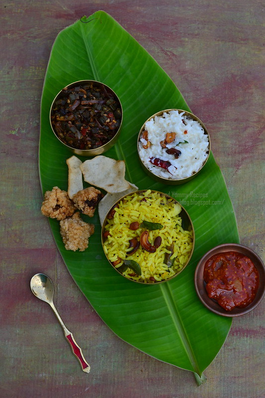 Southindian lunch menu