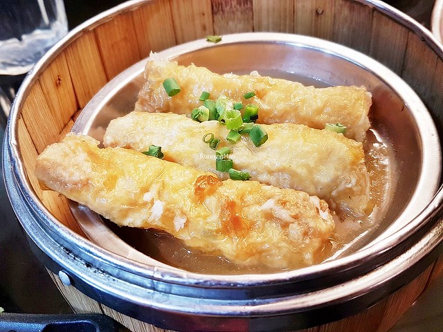 Steamed Shrimp Tofu Beancurd Skin Roll