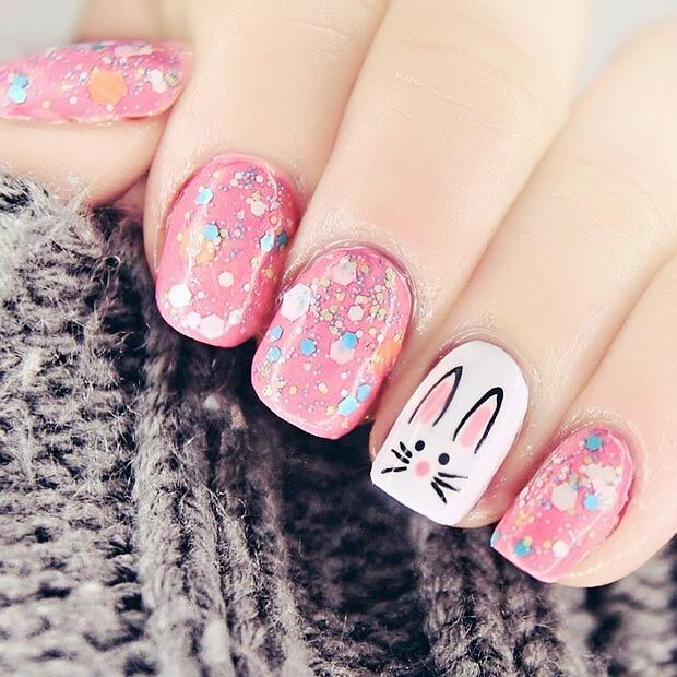 49 Cute Designs Ideas For Easter Nails 2019 Hairstyles 2u
