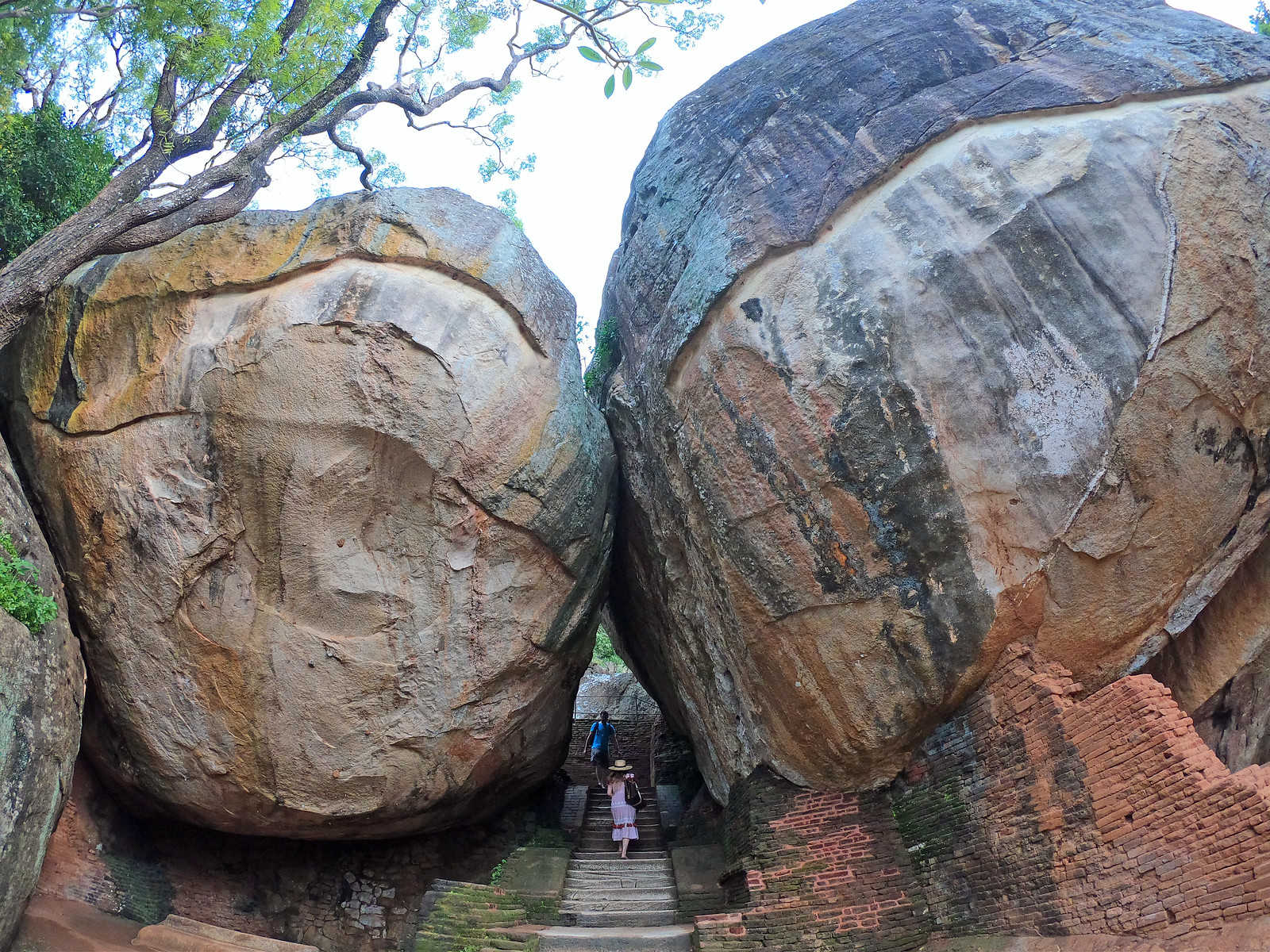 roca de Sigiriya, lion rock, roca del león, Sri Lanka