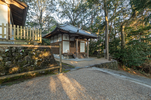 生駒 神社 生駒大社 奈良 日本 ikoma shrine nara japan morning 朝日 sunrise