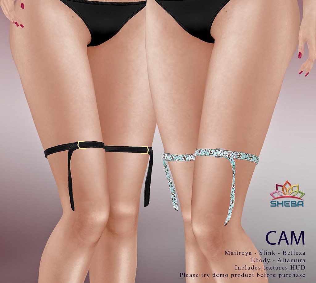 [Sheba] Cam leg belts - TeleportHub.com Live!