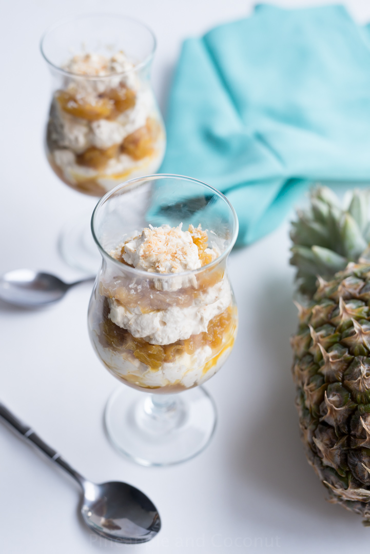 Pineapple and Coconut Fool www.pineappleandcoconut.com