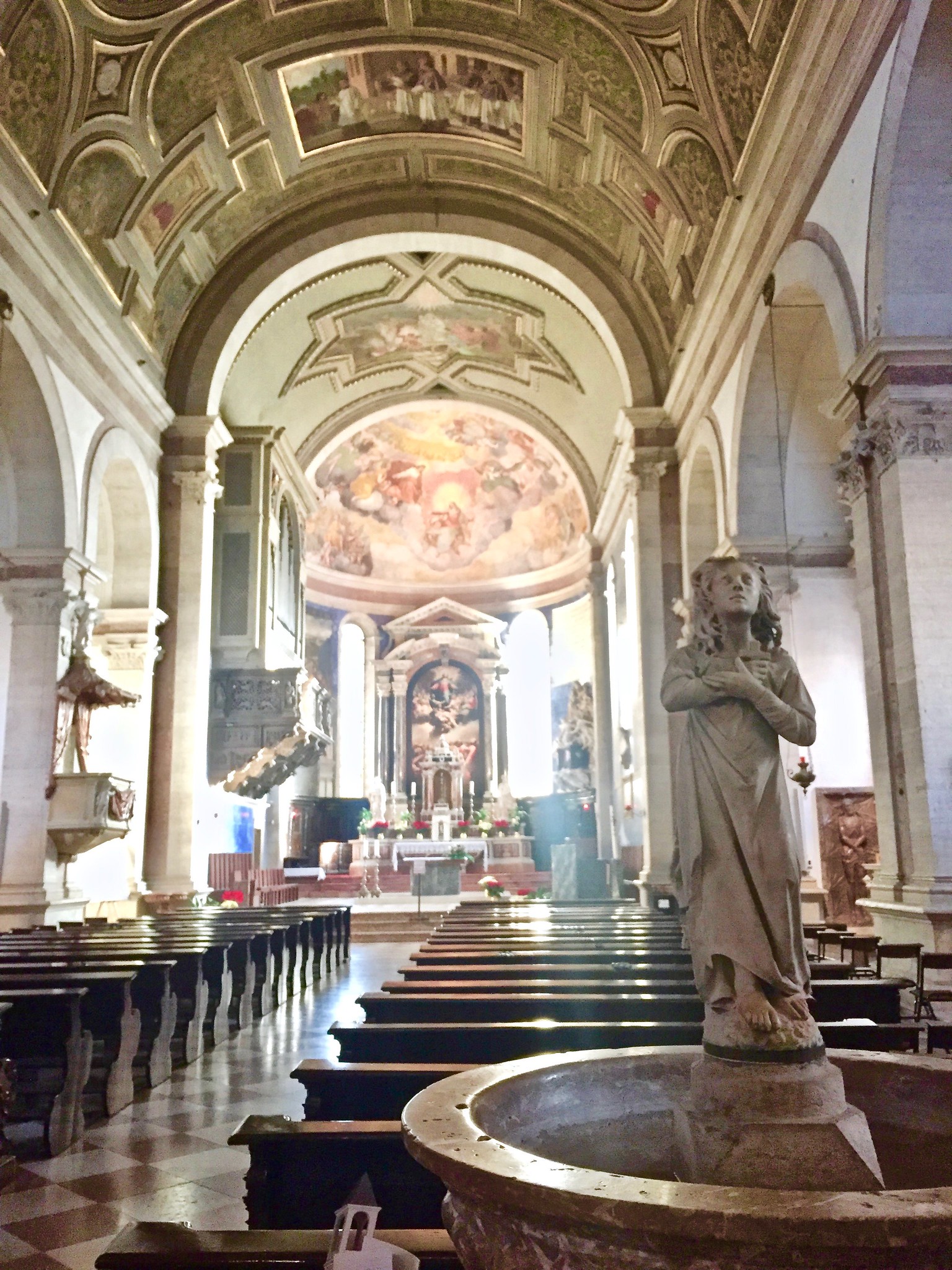 Itinerario di Trento - Santa Maria Maggiore interno