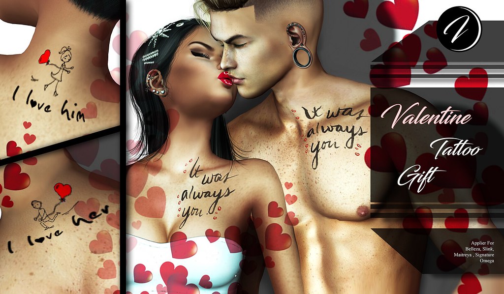 ..:: INKer ::.. Valentine Tattoo Gift - TeleportHub.com Live!