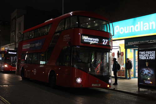 London United LT86 on Route 27, Hammersmith King Street