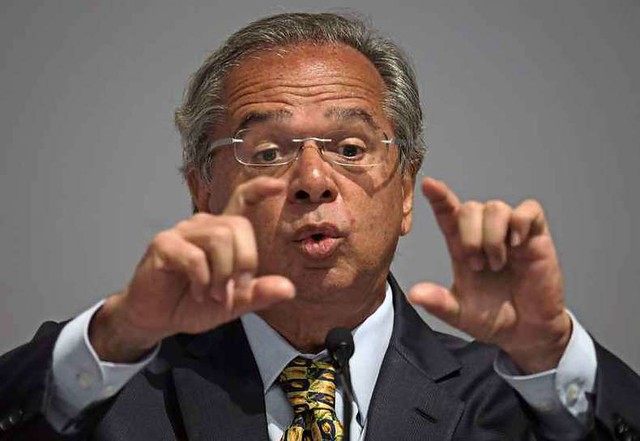 Paulo Guedes, ministro da Economia do governo Bolsonaro - CrÃ©ditos: Carl de Souza/AFP