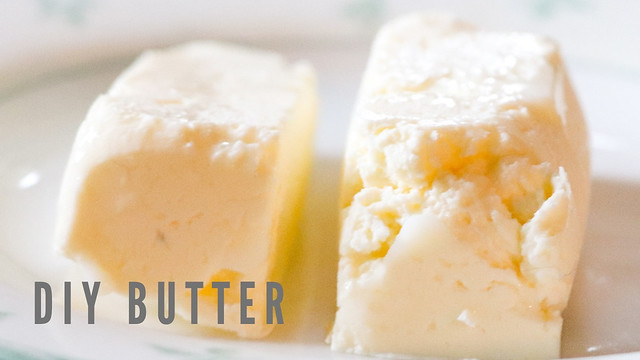 DIY Butter! It Is So Easy To Make!