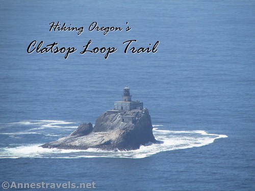 Tillamook Head Lighthouse, offshore from the Clatsop Loop Trail in Ecola State Park, Oregon