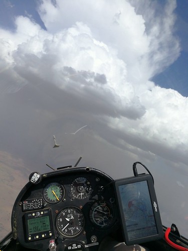 soaring gliding aviation cumulonimbuscloud atmosphere volàvoile segelflug vueloavela australia ls6b convection weather instability