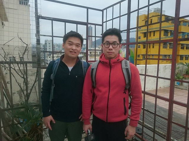 DSC_2560 來自上海的Yao（左）及Geno（右）