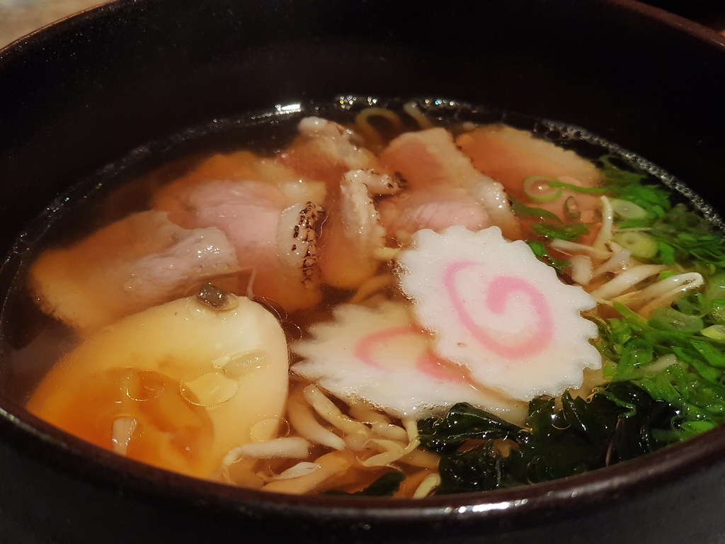 法善寺鸭肉拉面 Hozenji Ramen Noodle wth Duck rm$25 @ 蒿麦家 Sobaya Shige Japanese Noodles at KL Isetan The Japan Store, Bukit Bintang