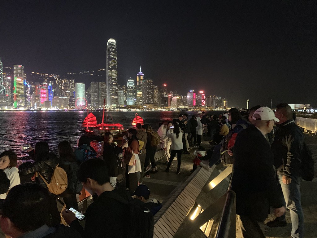 20190128香港-維多利亞港夜景 (20)
