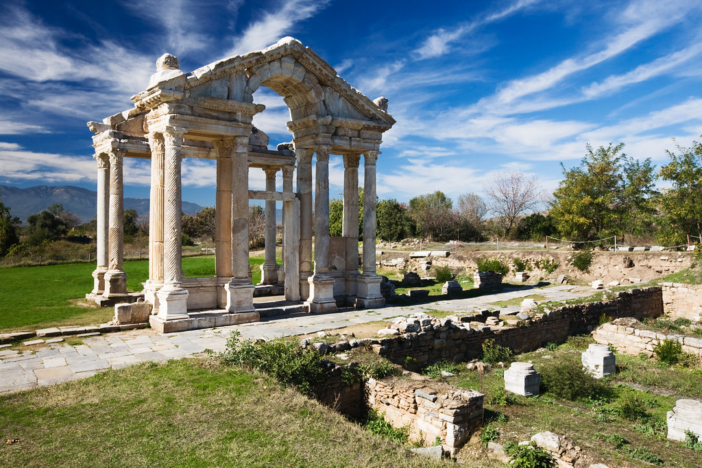 Visite du site archéologique d'Aphrodisias inscrit au Patrimoine mondial de l’Unesco