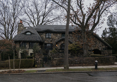 Gingerbread house in Brooklyn, New York