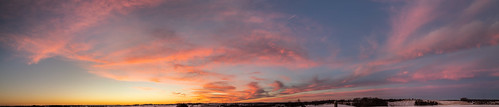 clouds colors landscape madison panoramic sky wi sunset