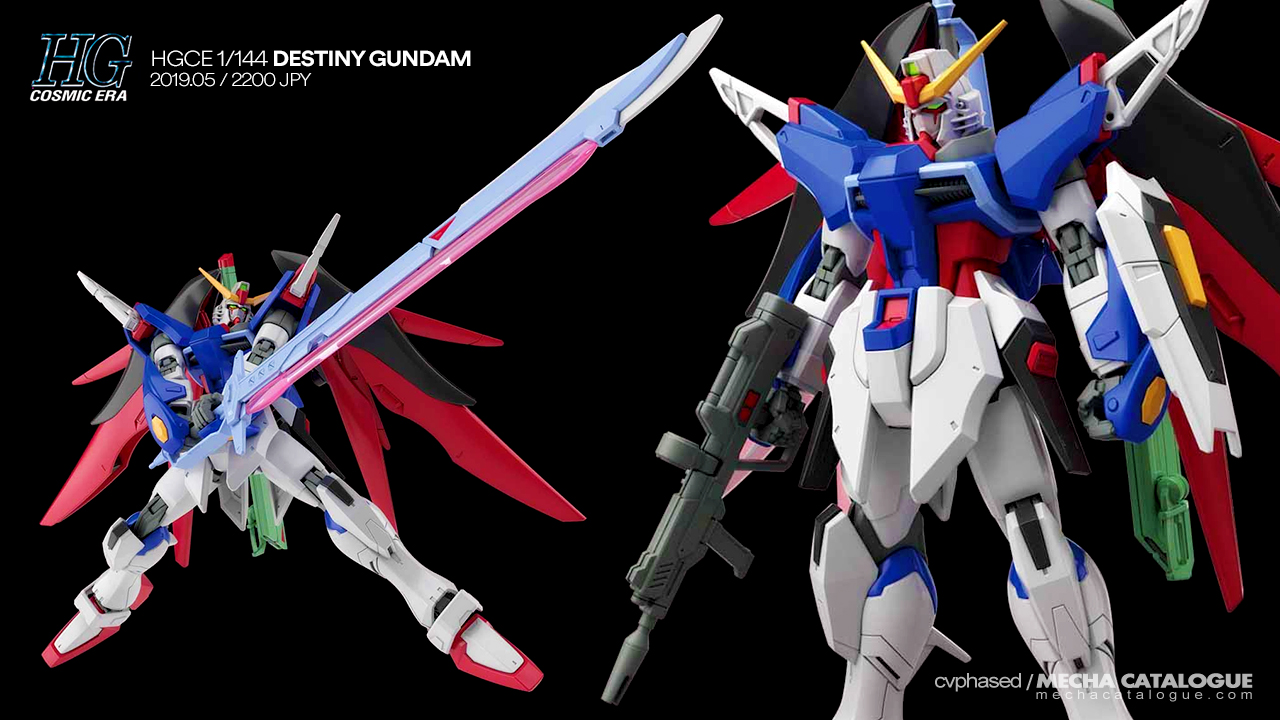 HGCE Destiny Gundam: Details and Features