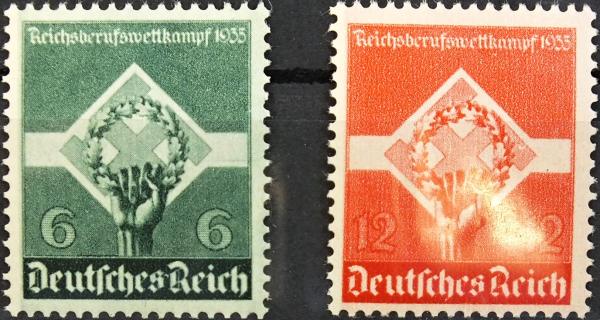 Známky Nemecká ríša 1935 Reichsberufswettkampf