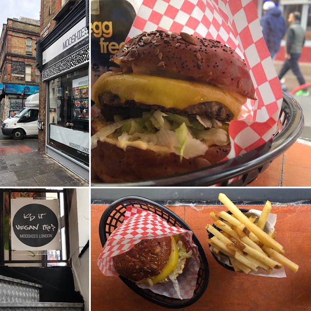 Flexing Vegan | Mooshies London Vegan Burger Bar