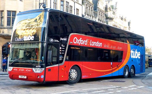 YJ14 LFF ‘Stagecoach Oxford’ No. 50270 ‘Oxford tube’. Van Hool TD927 Astromega on Dennis Basford’s railsroadsrunways.blogspot.co.uk’