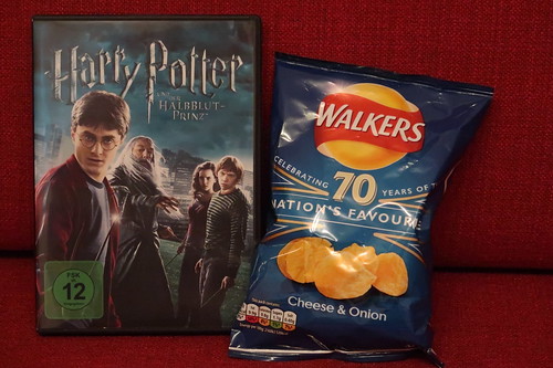 Walkers Cheese & Onion zum Film „Harry Potter und Der Halbblutprinz“