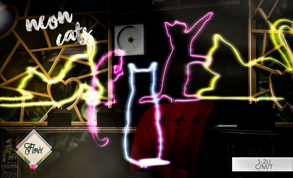 .Florix. Neon Cats @ Access - TeleportHub.com Live!