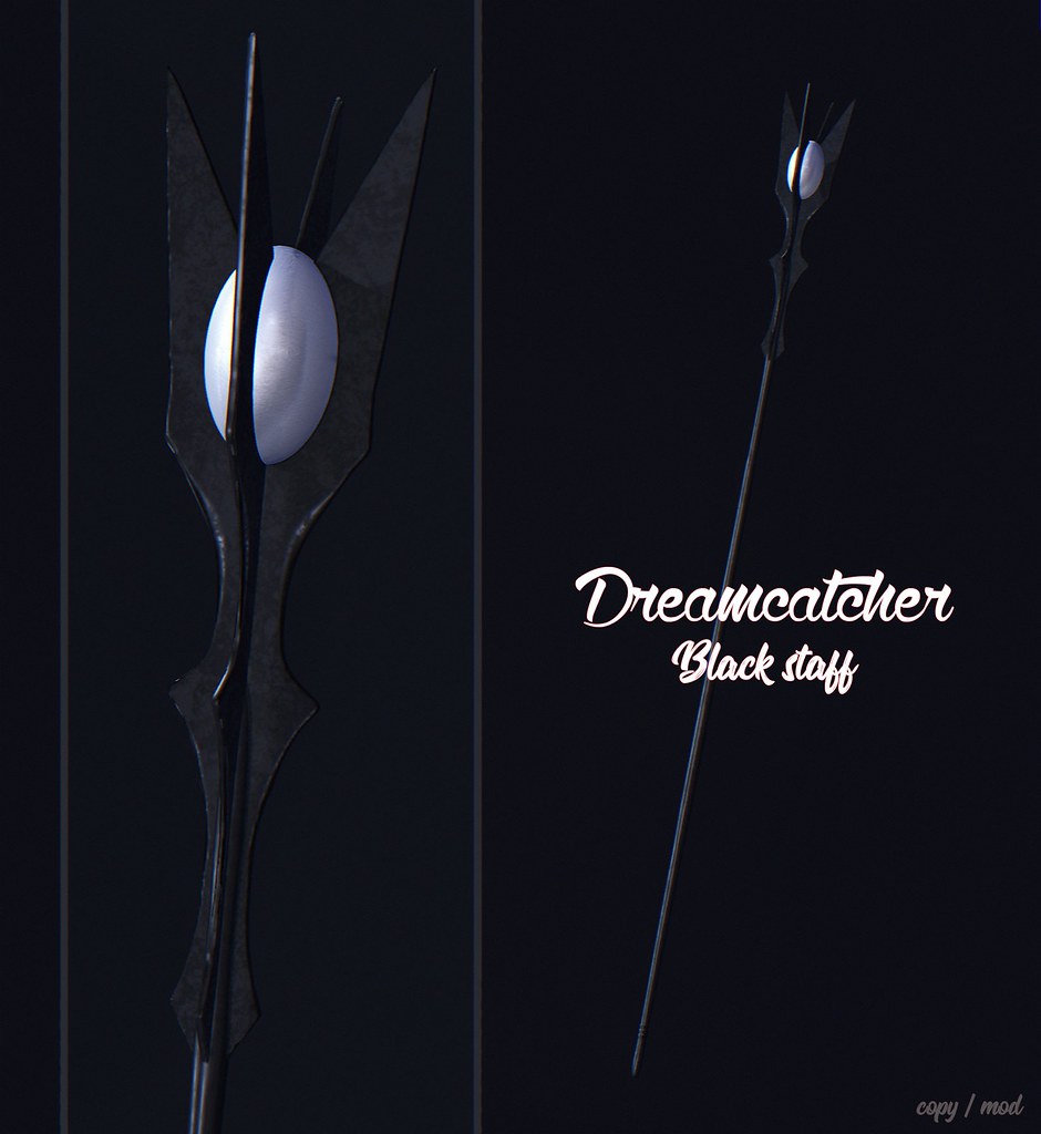 +Dreamcatcher+ Black staff @ Enchantment