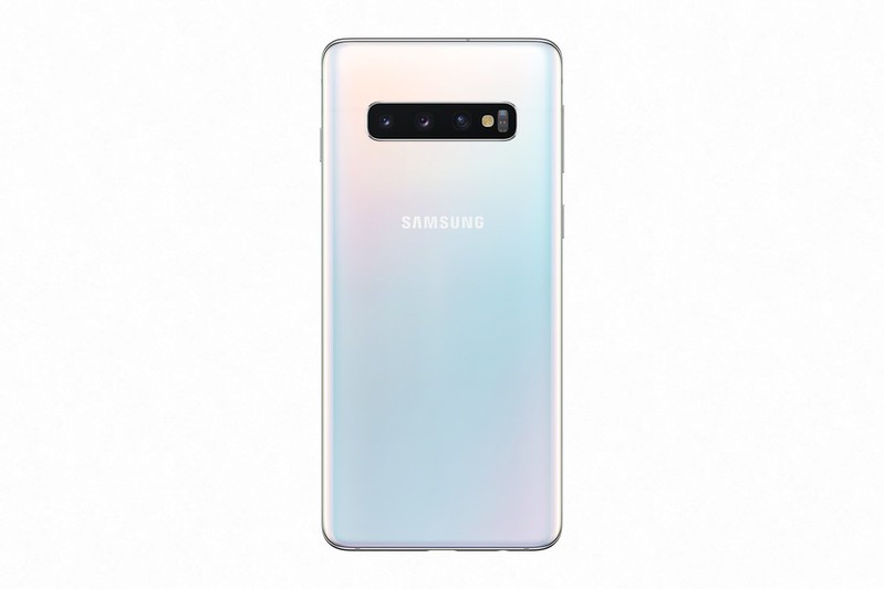 Samsung Galaxy S10 - Prism White - Back