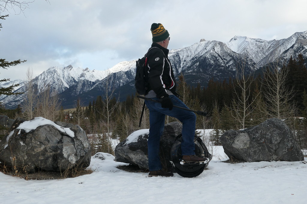 Wheeling in Canmore