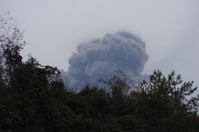 Ash Eruption - Sakurajima - Kagoshima, Japan