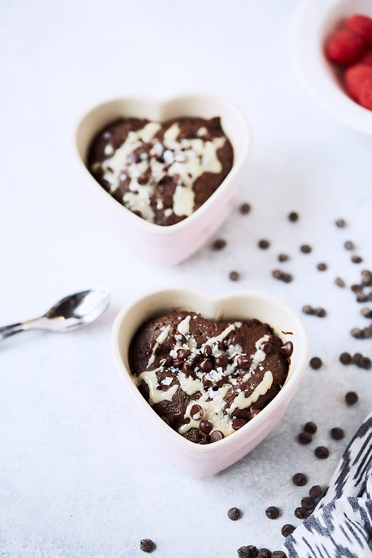 Tahini Chocolate Keto Mug Cake {paleo, gluten-free}