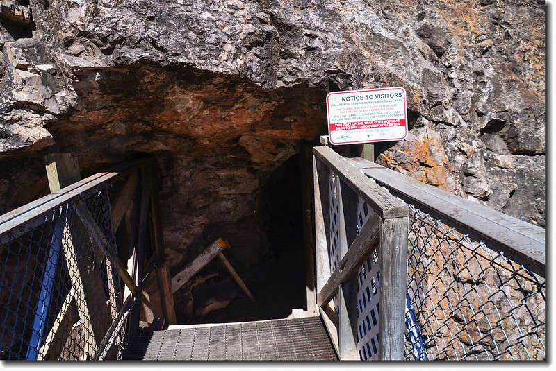 Ouray's old water tunnel 1
