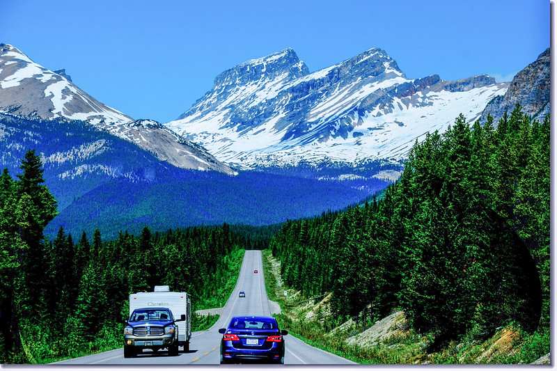 The scenery along  AB-93 N(Icefields Parkway) (16)