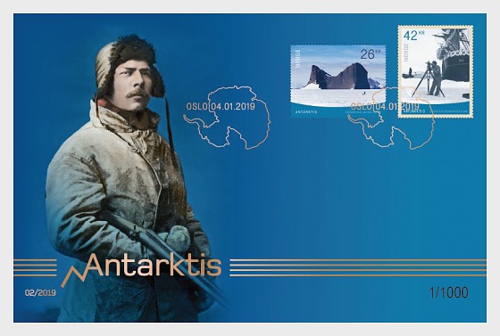 Norway - Antarctica (January 4, 2019) first day cover