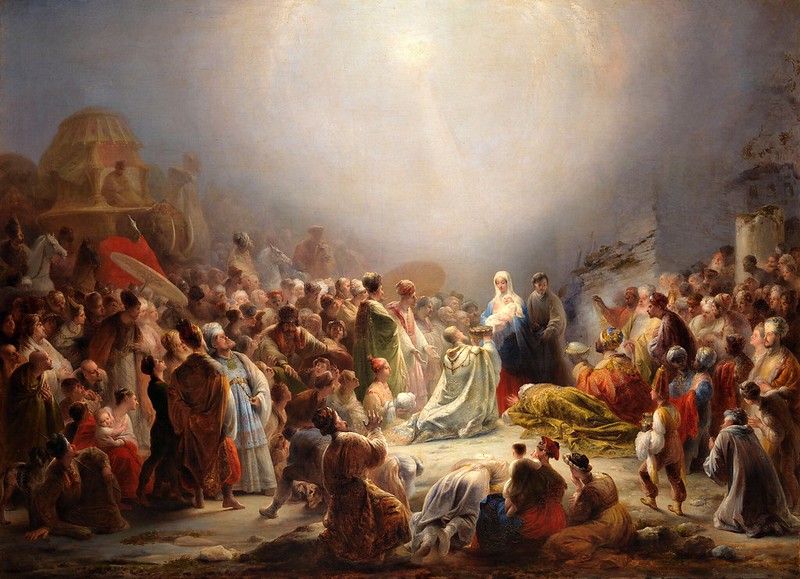 Domingos Sequeira - A Adoraçao dos Magos (1828)