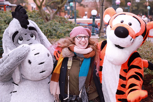 With Eeyore and Tigger