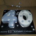 40 Birthday cake