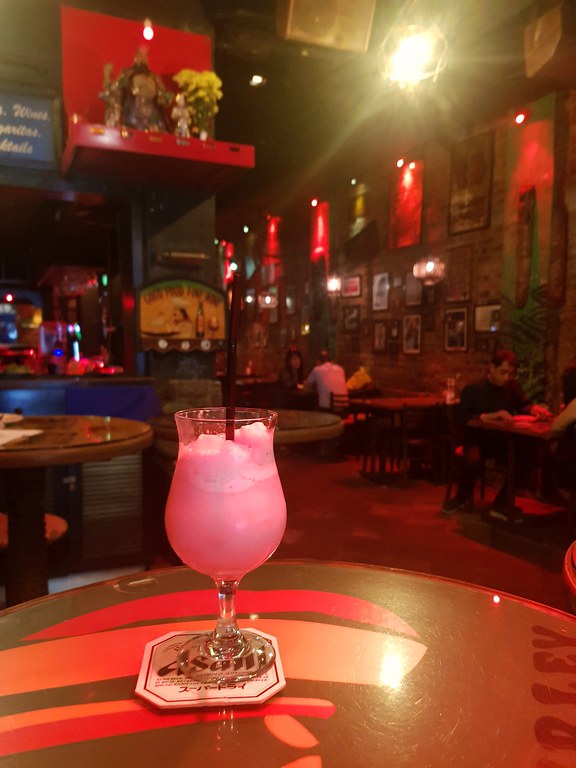 雪莉登波 Shirley Temple rm$10 Happy Hour (rm$13 normal) @ Reggae Bar KL China Town