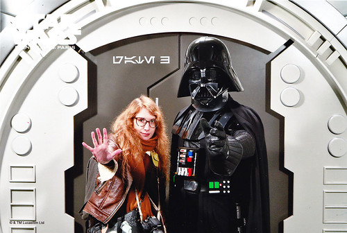 with Darth Vader