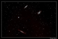 Triplet du Lion (M65/M66/NGC3628) - Photo of Lantenay
