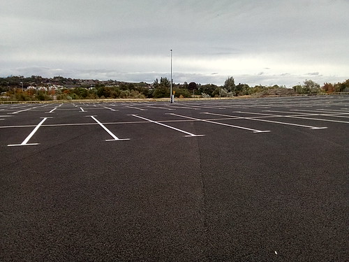 car park empty Gateshead Oct 18 1